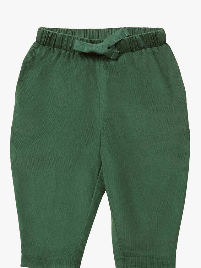 Little Green Radicals Kids' Corduroy Comfy Trousers, Green