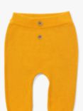 Little Green Radicals Kids' Knitted Joggers, Gold