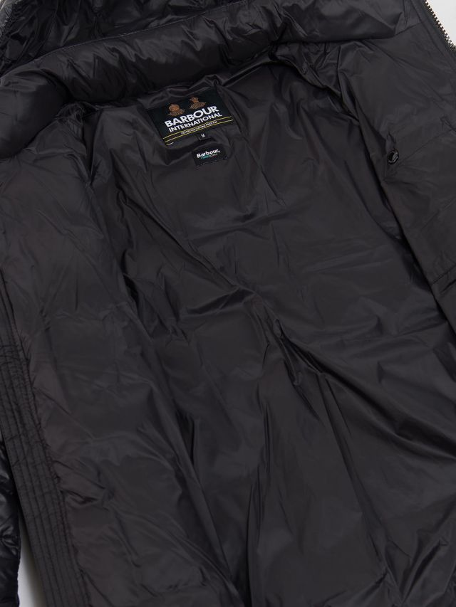 Barbour Balfour Quilted Jacket, Black, M