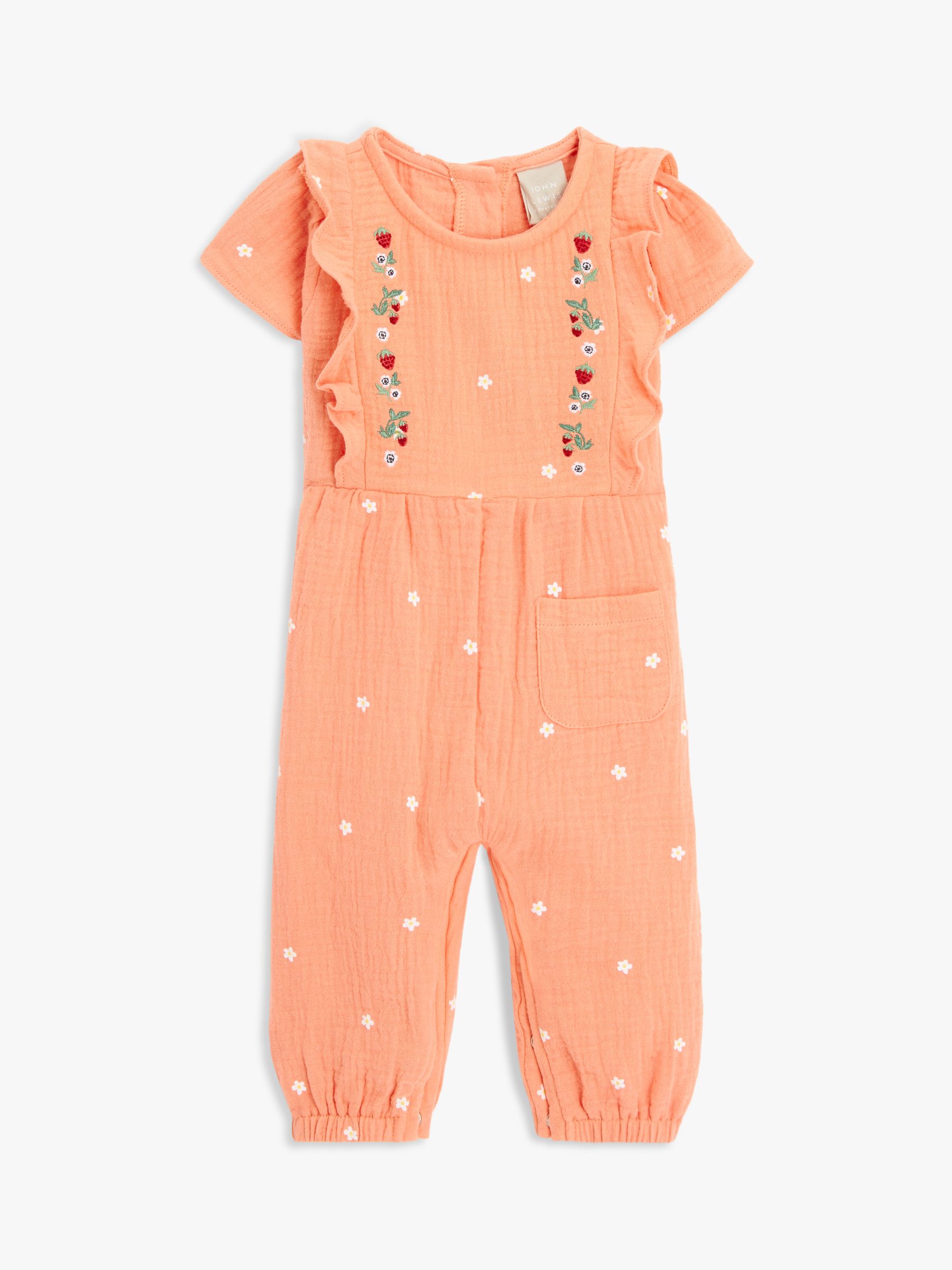 Cheesecloth clearance romper baby