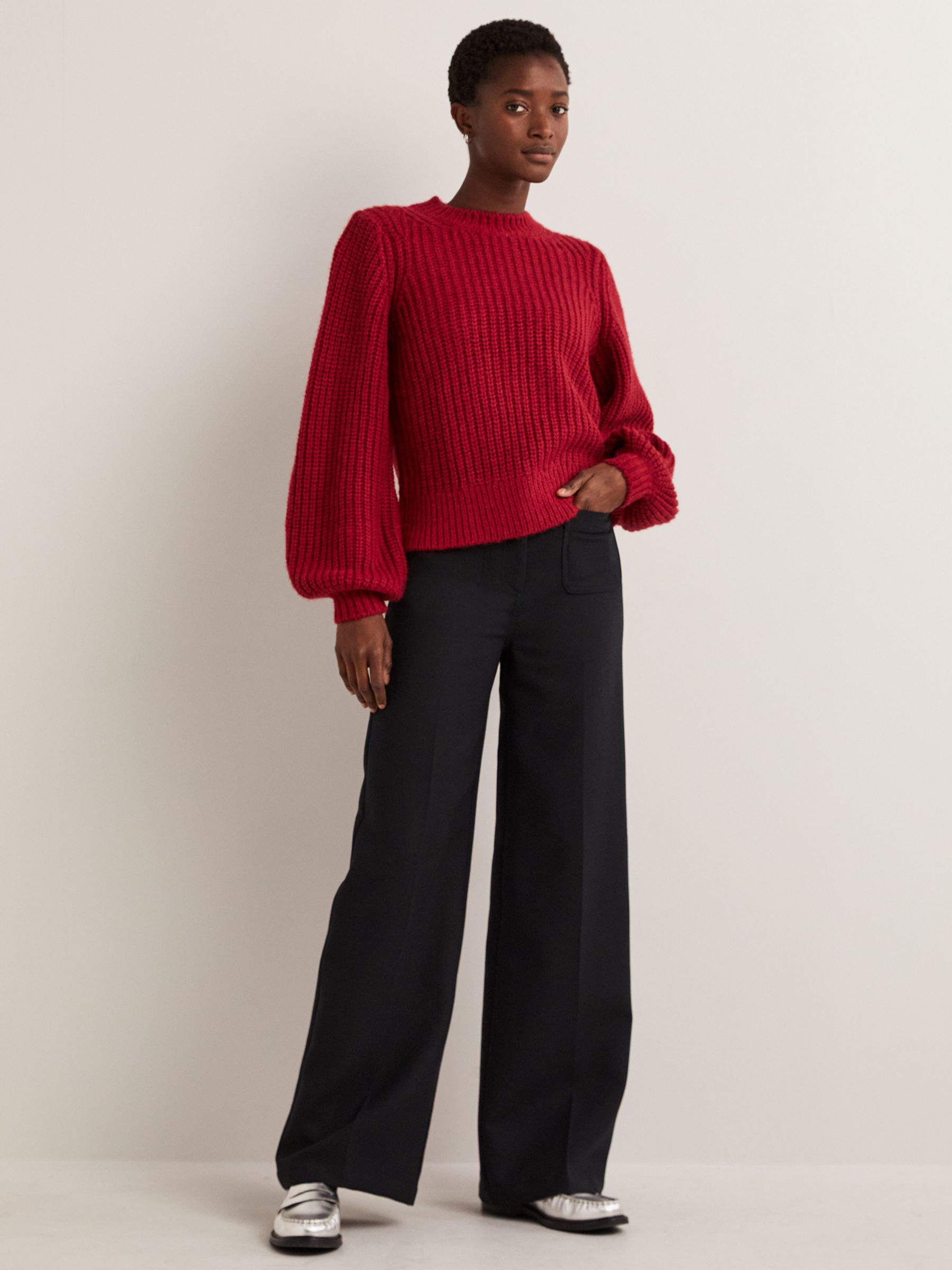 Boden Chunky Ribbed Jumper