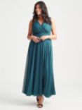 Scarlett & Jo Nancy Marilyn Maxi Dress, Teal