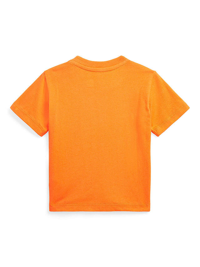 Ralph Lauren Baby Small Pony Logo T-Shirt, Resort Orange