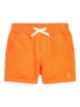 Ralph Lauren Baby Logo Shorts, Resort Orange