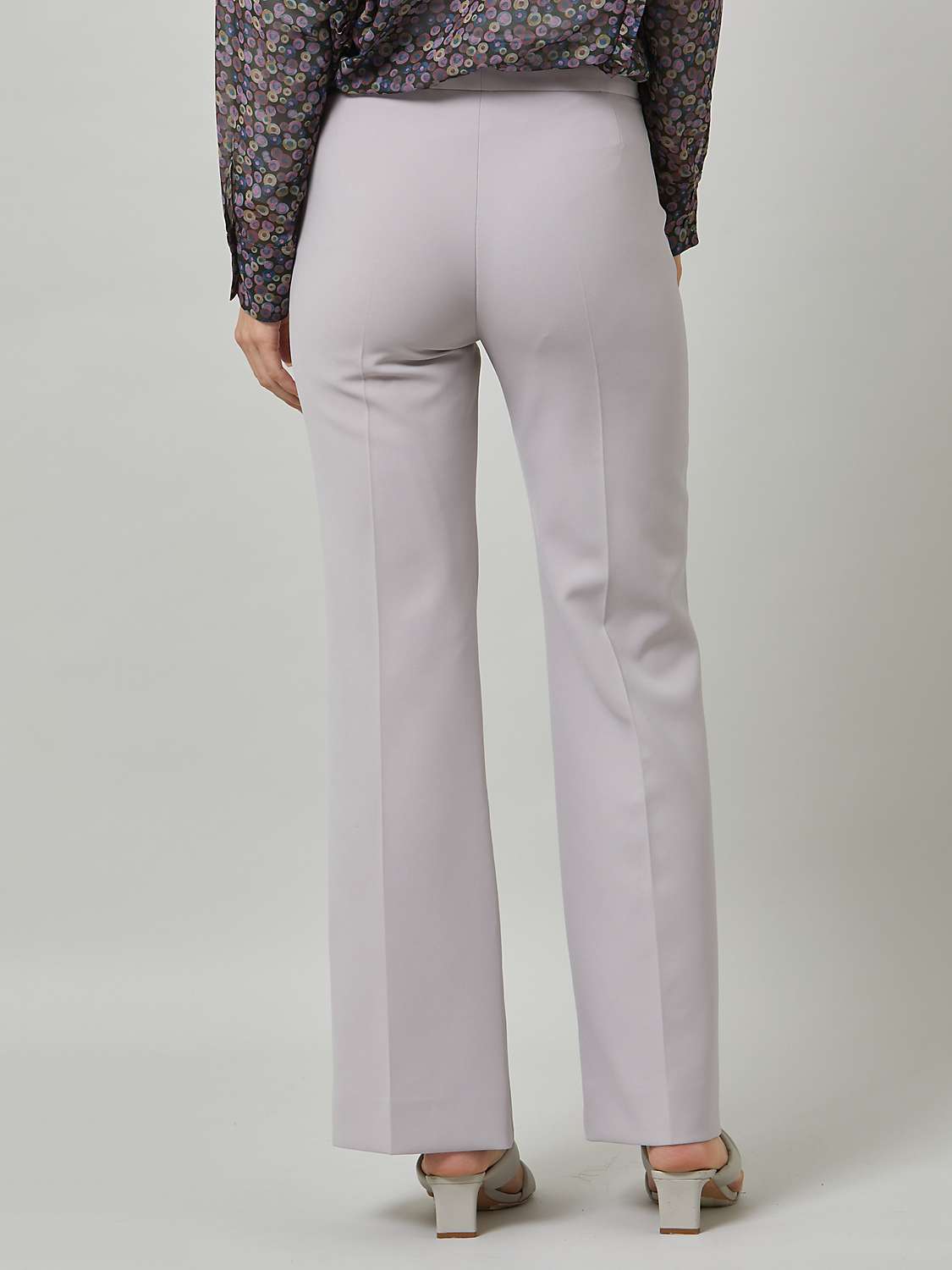 Buy Helen McAlinden Kelly Flared Trousers, Champagne Online at johnlewis.com