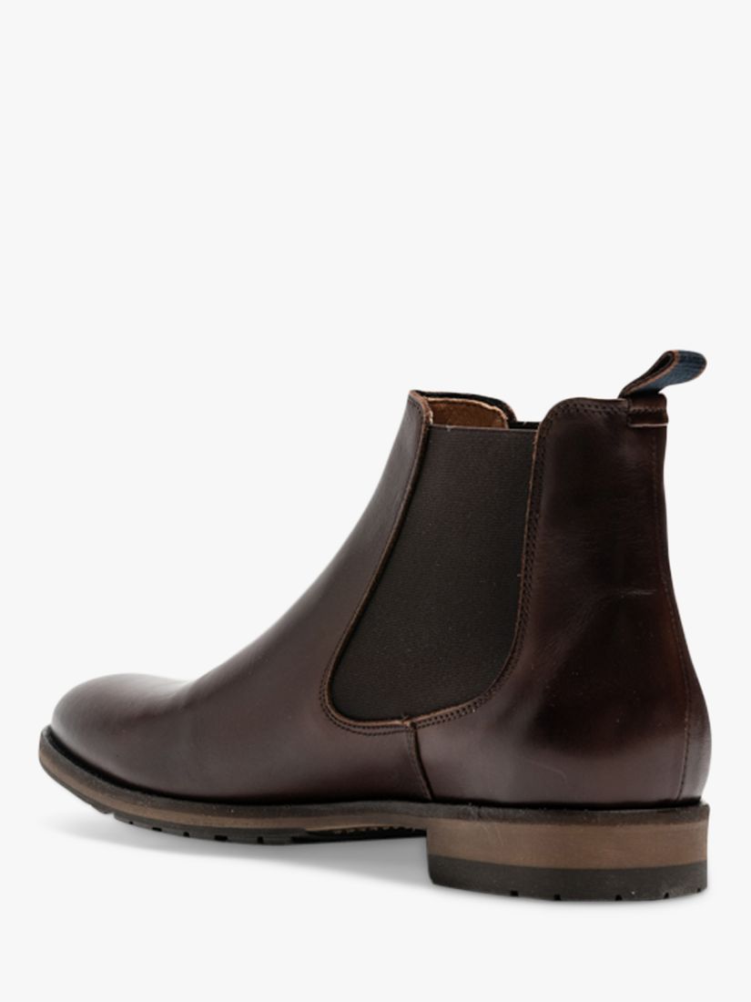 Rodd & Gunn Murphys Road Leather Chelsea Boots, Chocolate at John Lewis ...