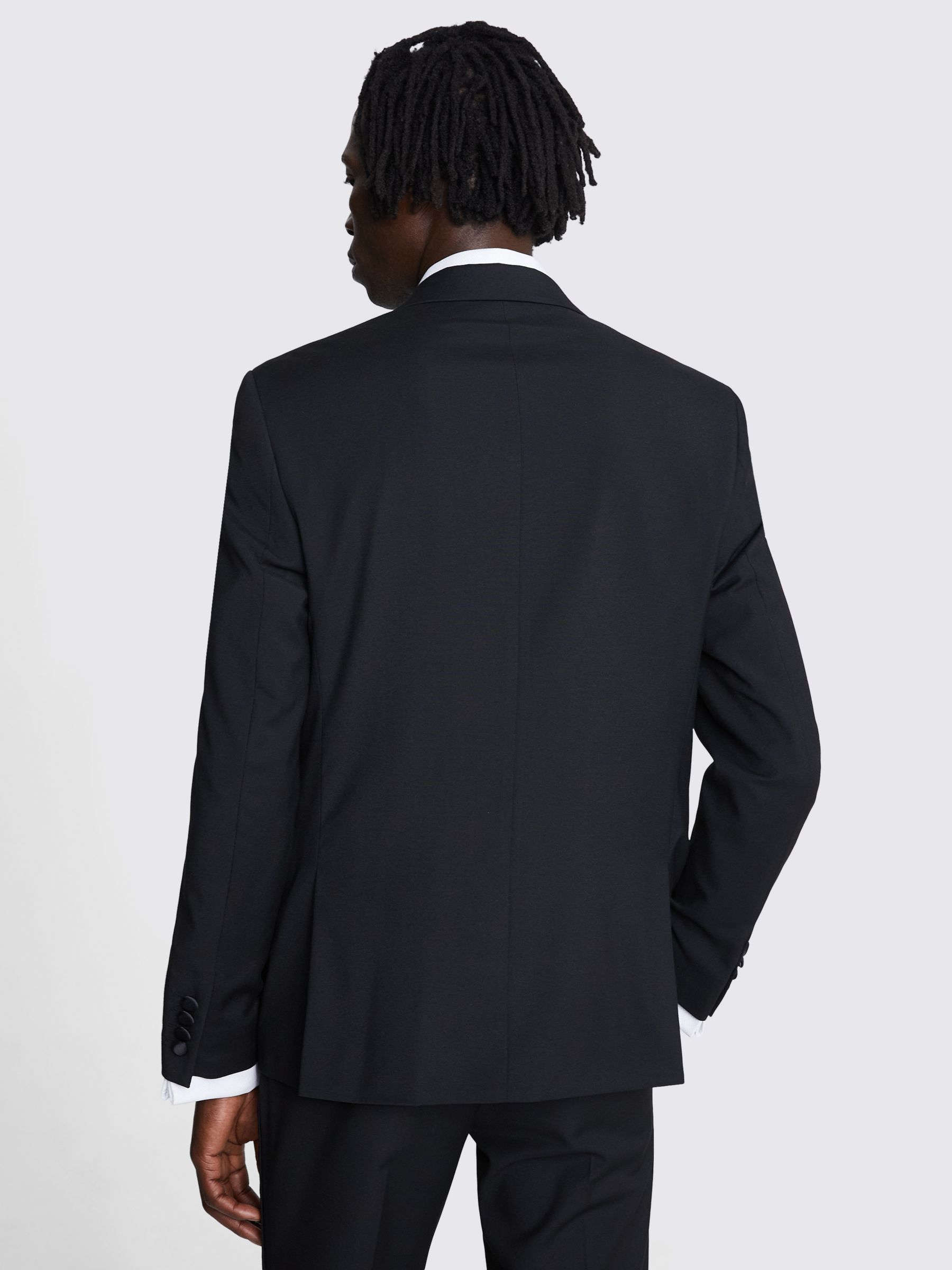 Buy Moss Slim Fit Tuxedo Jacket, Black Online at johnlewis.com