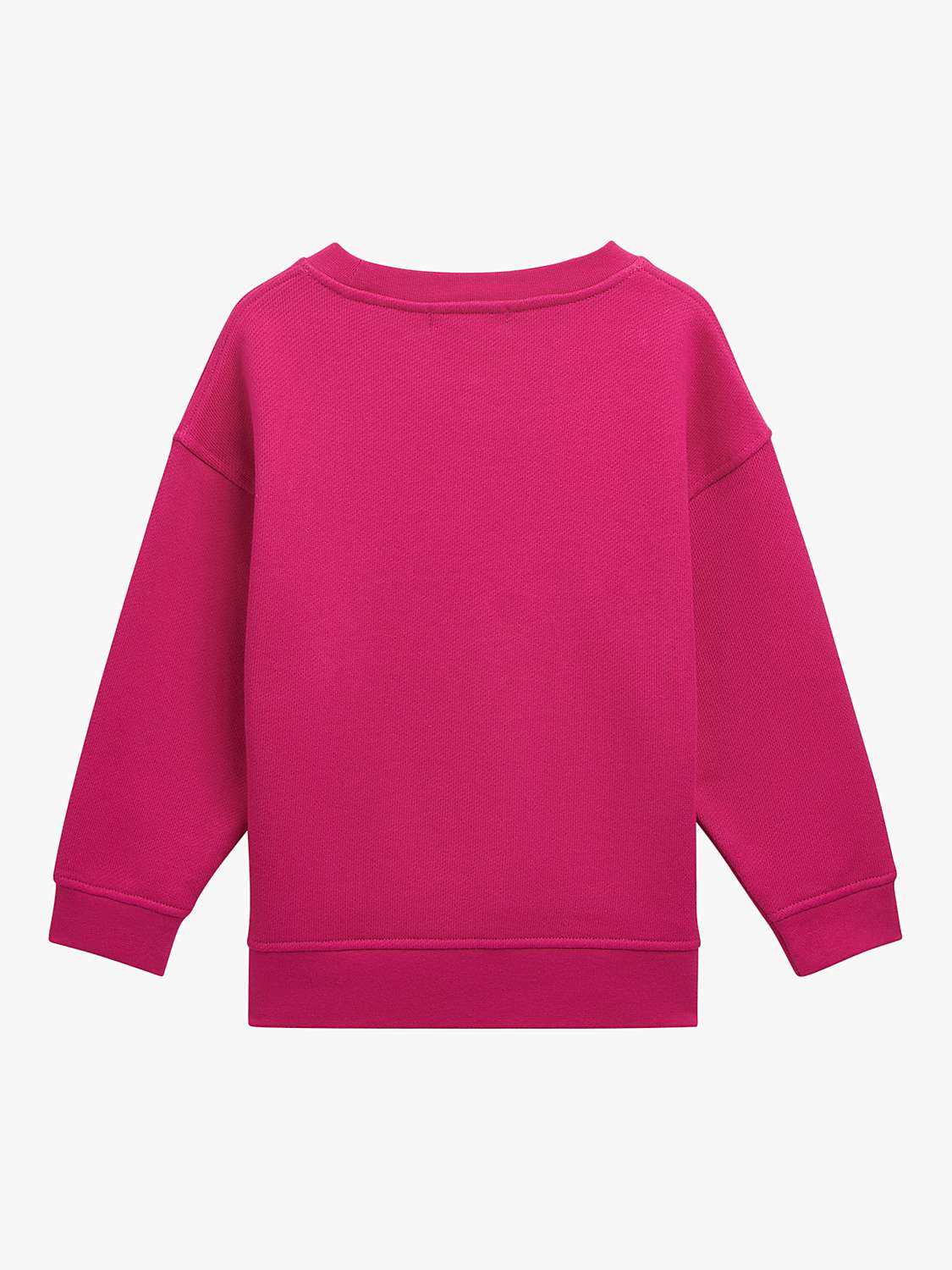 Buy Whistles Kids' Monster Embroidered Sweatshirt, Pink Online at johnlewis.com