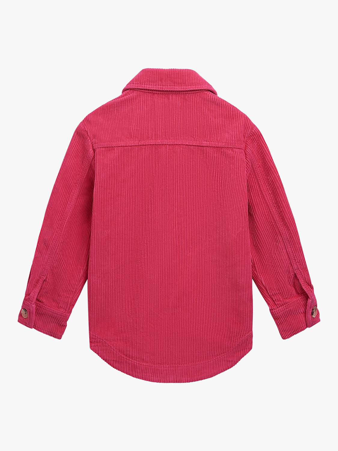 Buy Whistles Kids' Flo Corduroy Overshirt, Pink Online at johnlewis.com