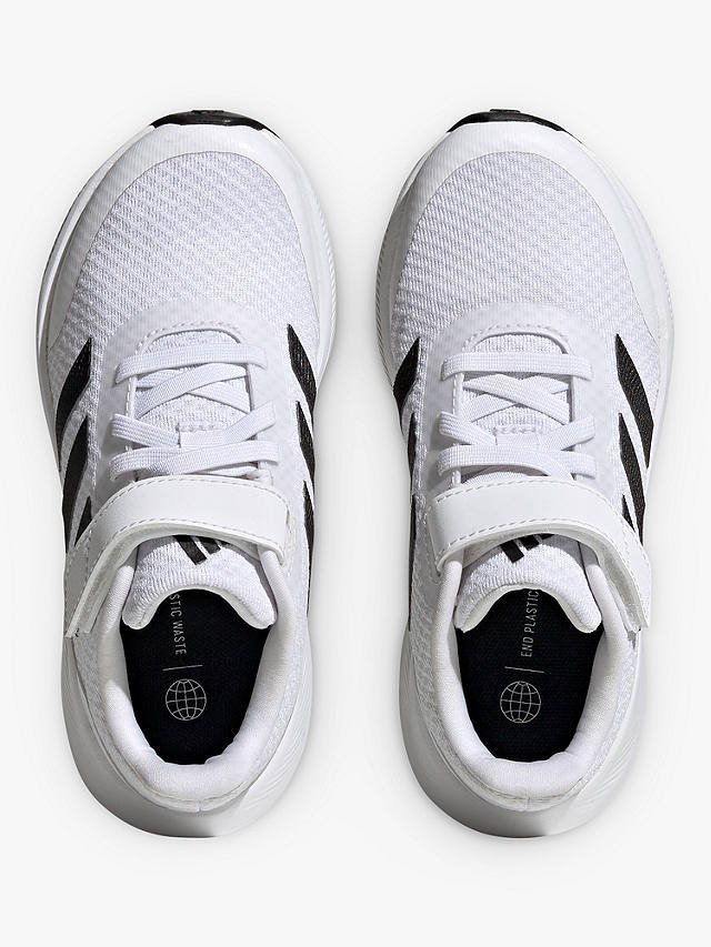 adidas Kids' Runfalcon 3.0 Trainers, White/Black/White