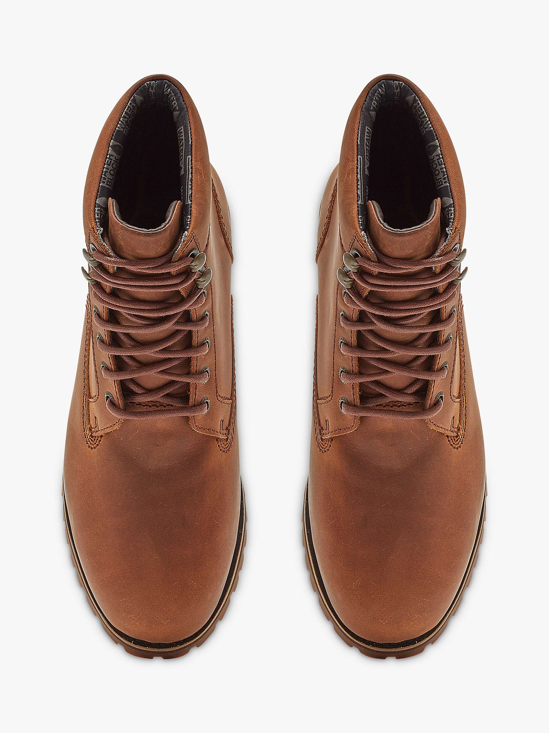 Buy Chatham Standen Leather Ankle Boots, Walnut Online at johnlewis.com