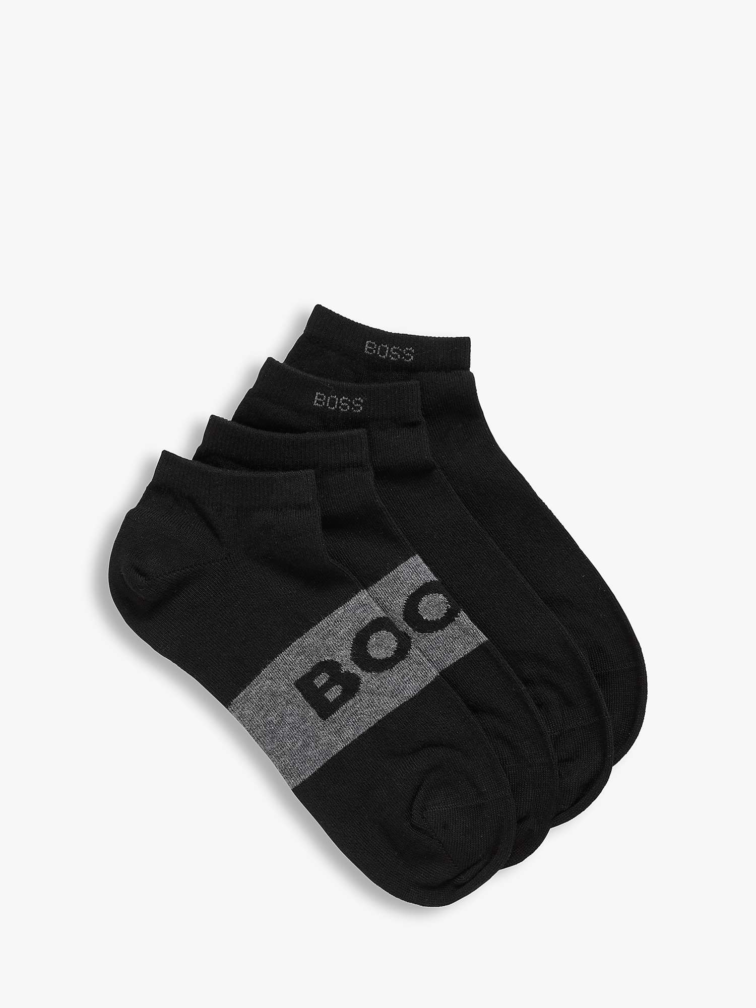 Buy BOSS Logo Trainer Socks, Pack of 2 Online at johnlewis.com