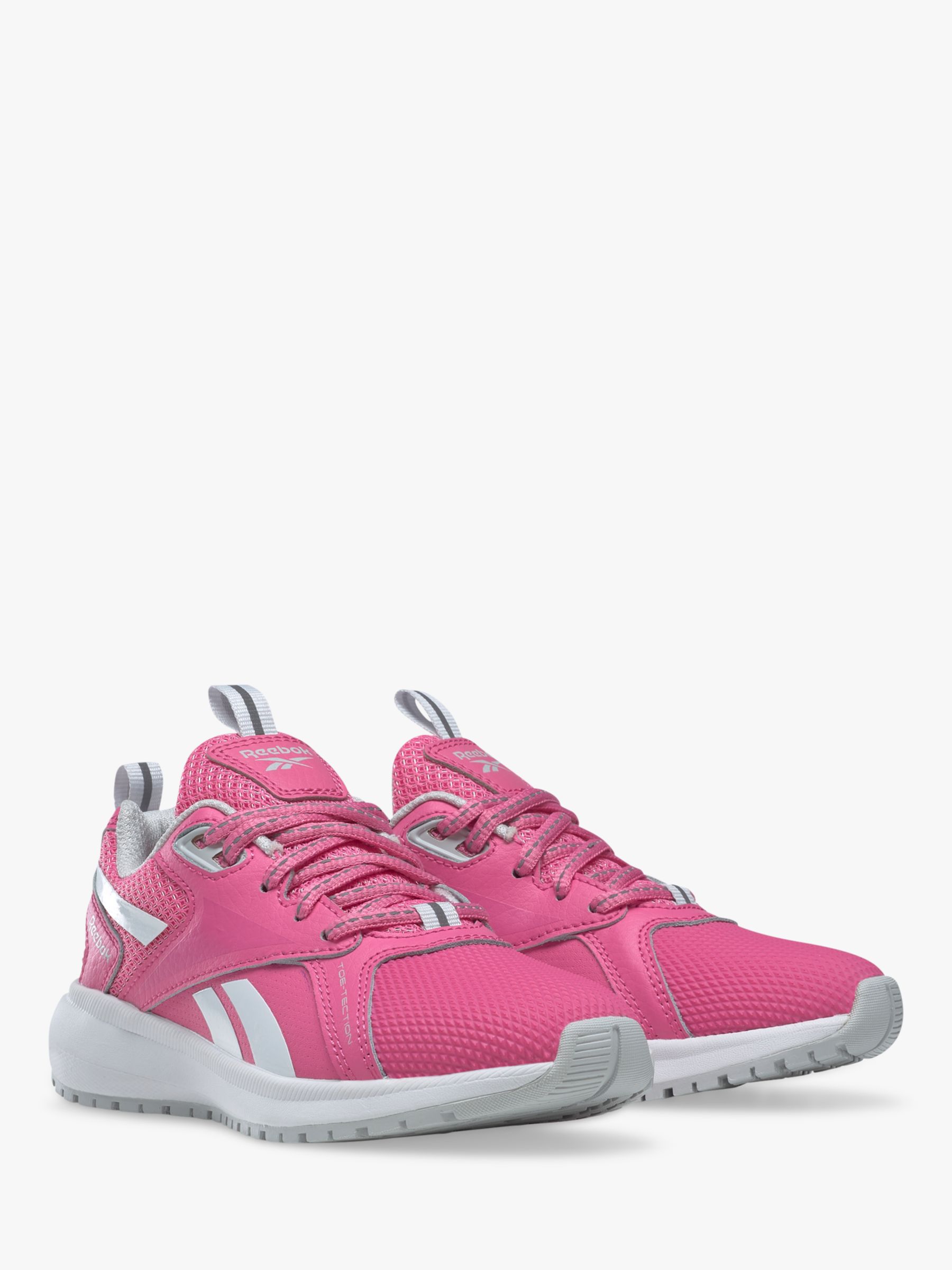 2/Ftwr Partners Reebok at XT True Lewis Durable Trainers, & White Kids\' John Grey Pink/Pure