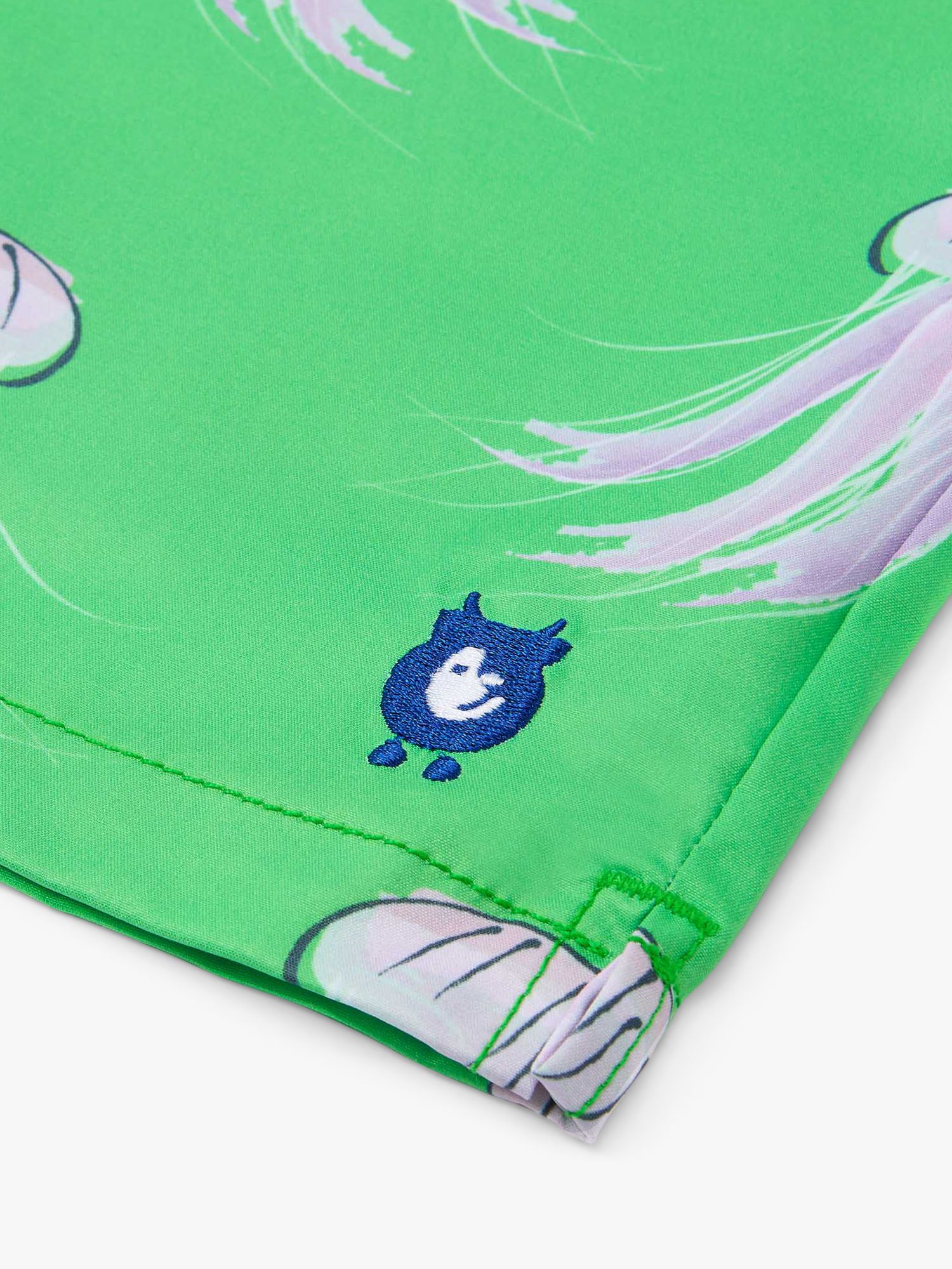 Buy Randy Cow Jellyfish Print Swim Shorts with Waterproof Pocket, Green Online at johnlewis.com
