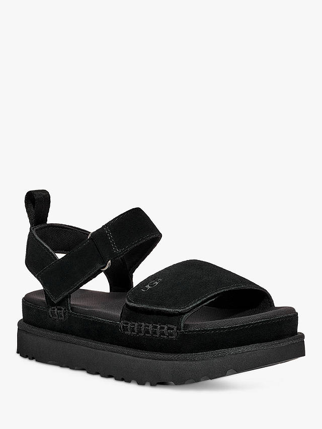 UGG Goldenstar Platform Sandals, Black