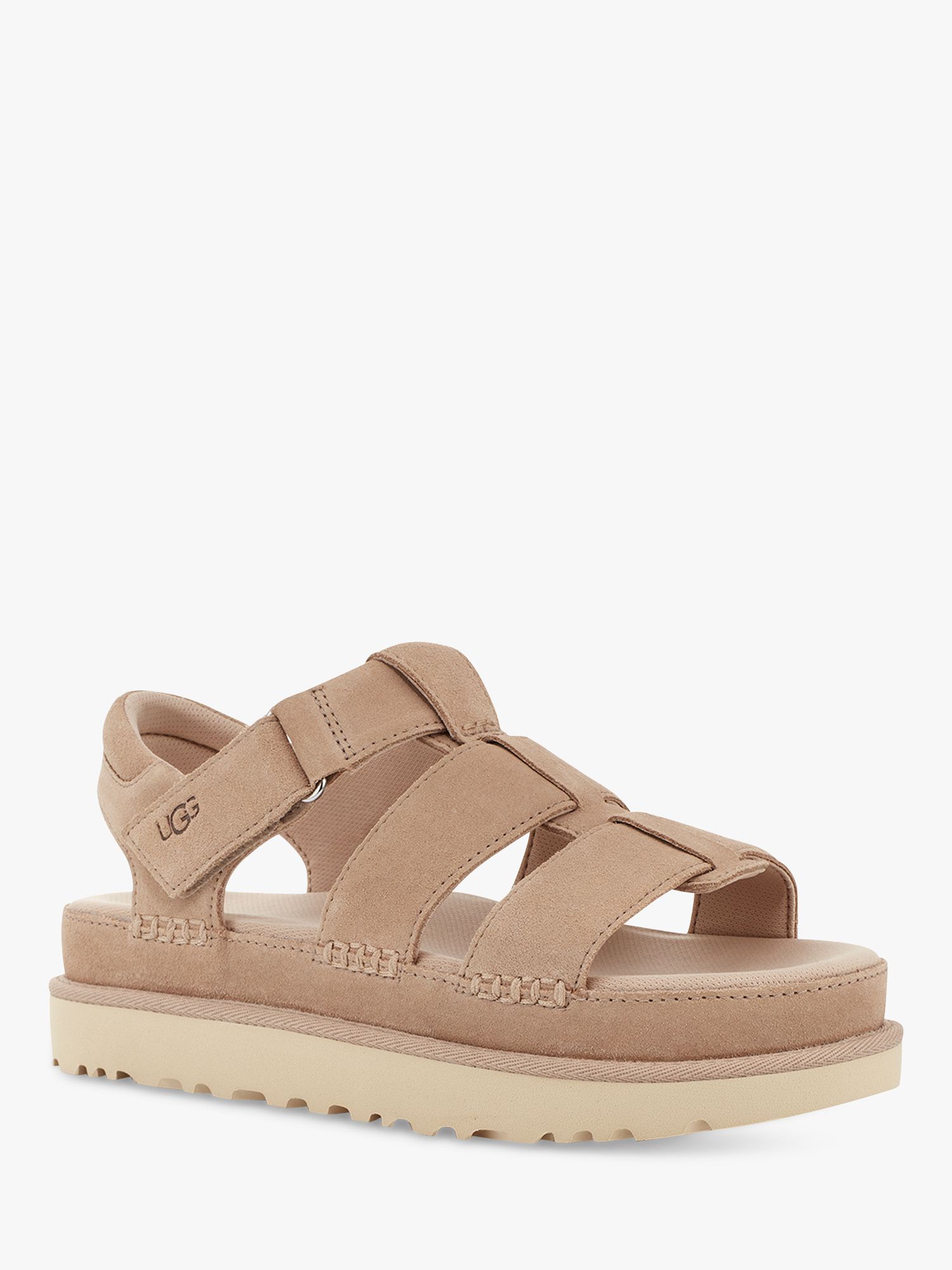 Buy UGG Goldenstar Suede Platform Sandals Online at johnlewis.com