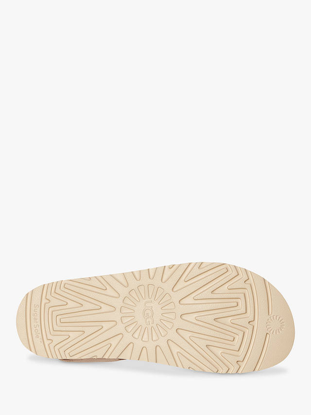 UGG Goldenstar Suede Platform Sandals, Driftwood