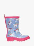 Hatley Kids' Magical Unicorns Wellington Boots