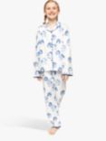 Minijammies Kids' Riley Bauble Print Pyjama Set, Winter White