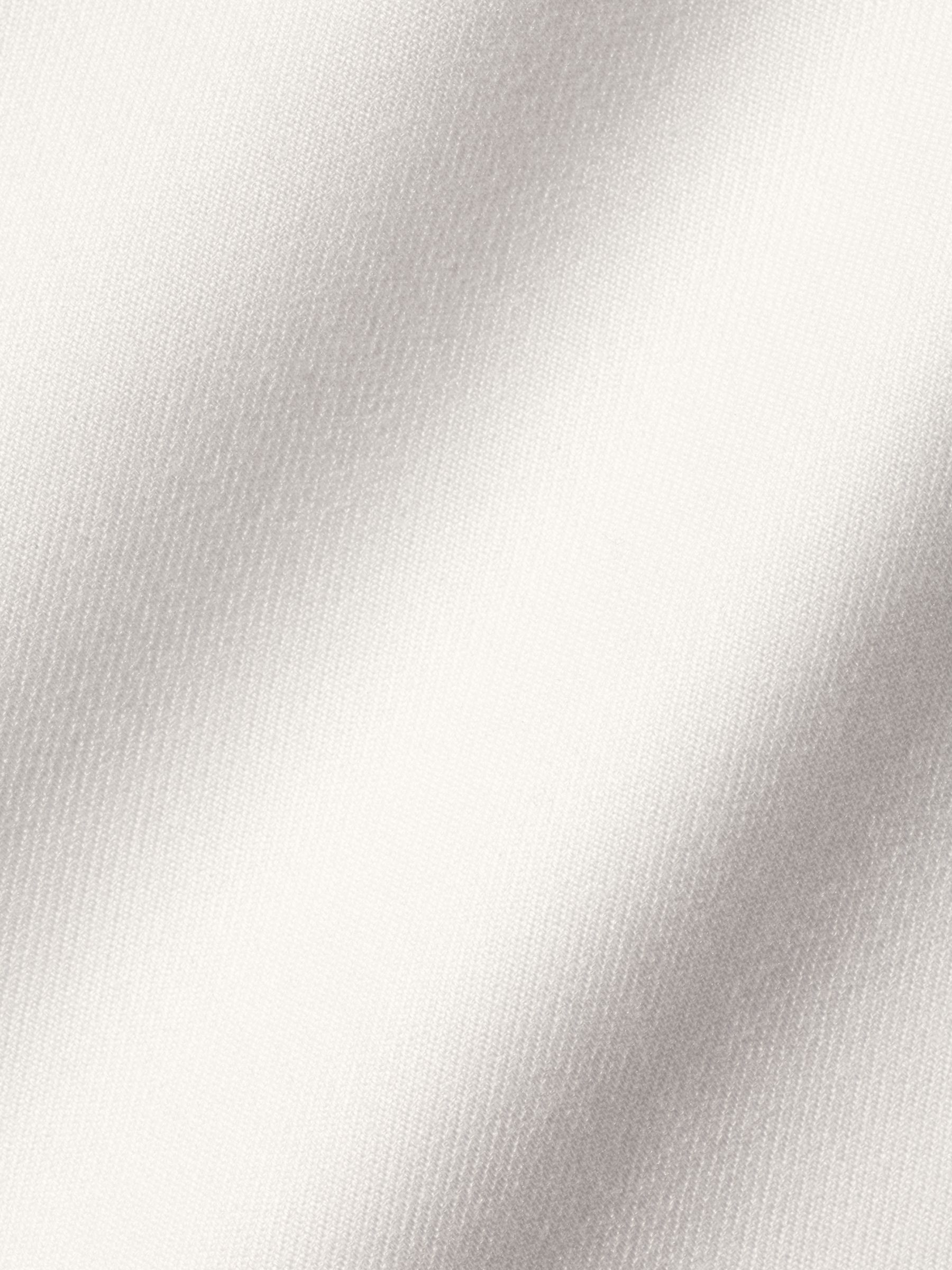 Charles Tyrwhitt Cotton Single Cuff Shirt, Ivory, 14.5