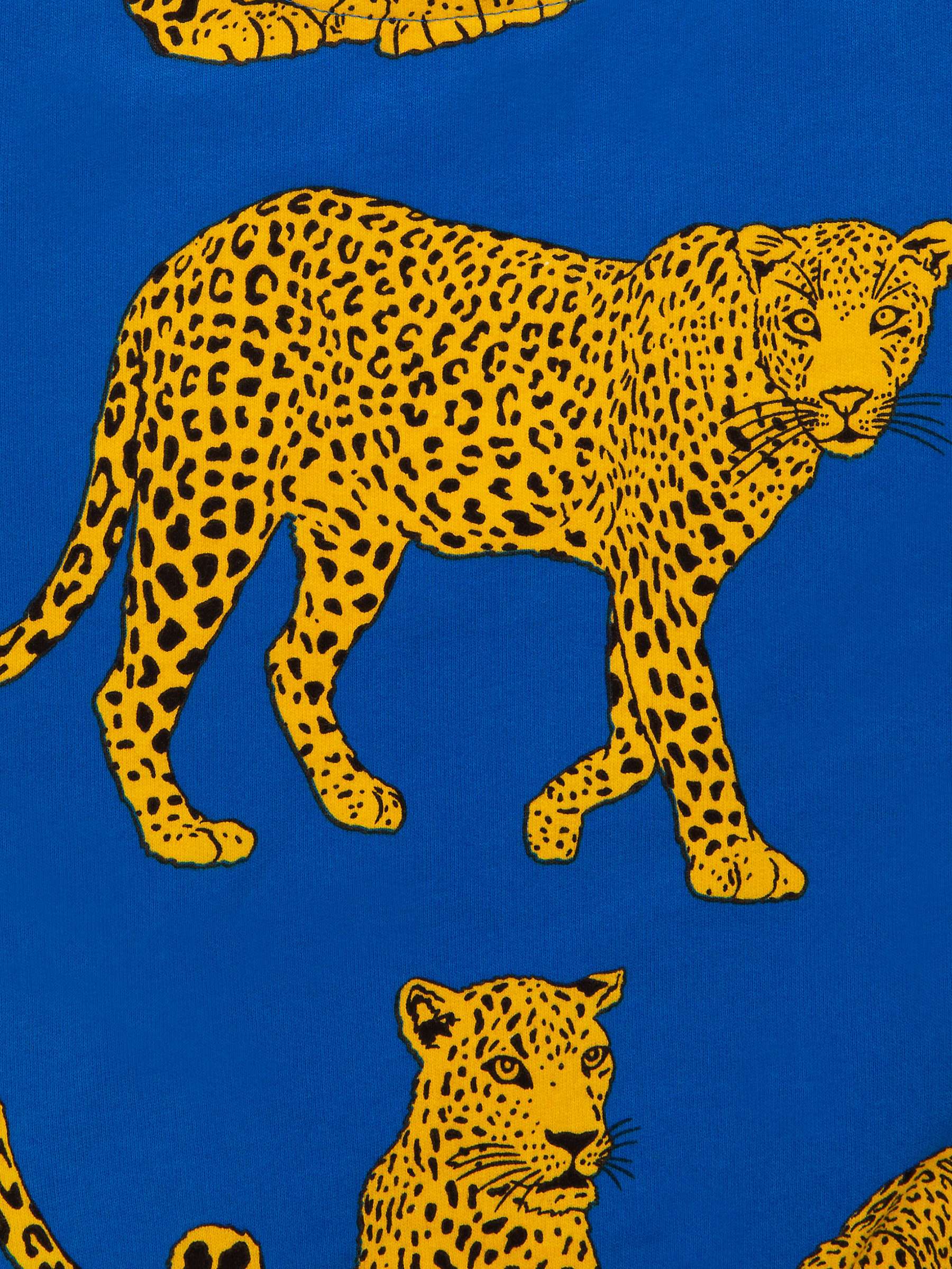 Buy Chelsea Peers Baby Organic Cotton Leopard Print Zip-Up All-In-One Online at johnlewis.com