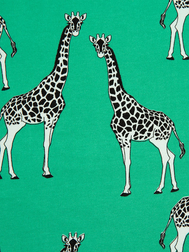 Chelsea Peers Baby Giraffe Print Bodysuit, Green