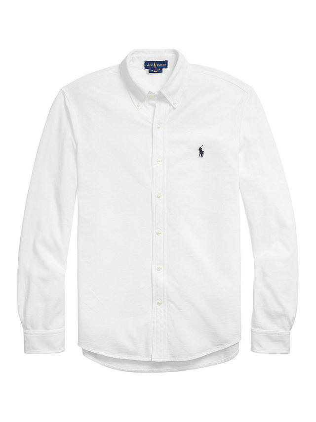 Polo Ralph Lauren Featherweight Mesh Oxford Shirt, White