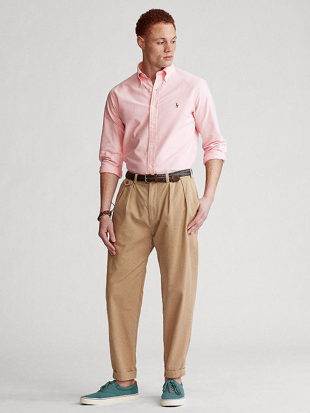 Polo Ralph Lauren Custom Fit Oxford Shirt, Pink