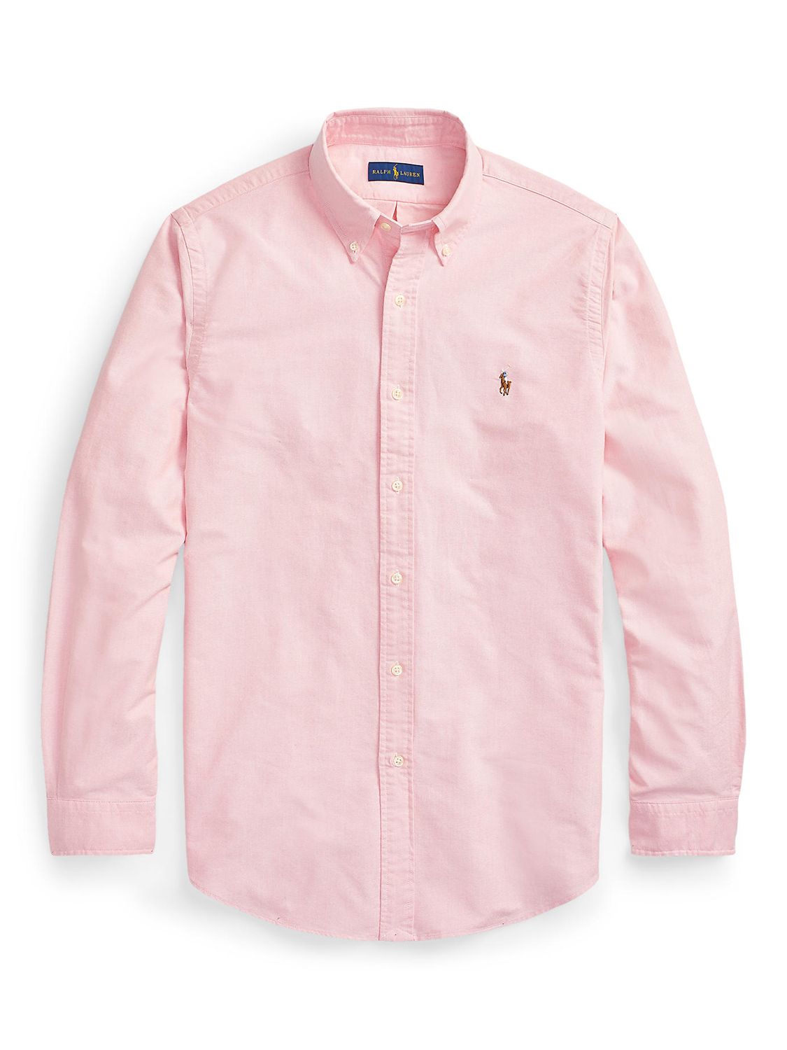 Polo Ralph Lauren Custom Fit Oxford Shirt,Pink, XS
