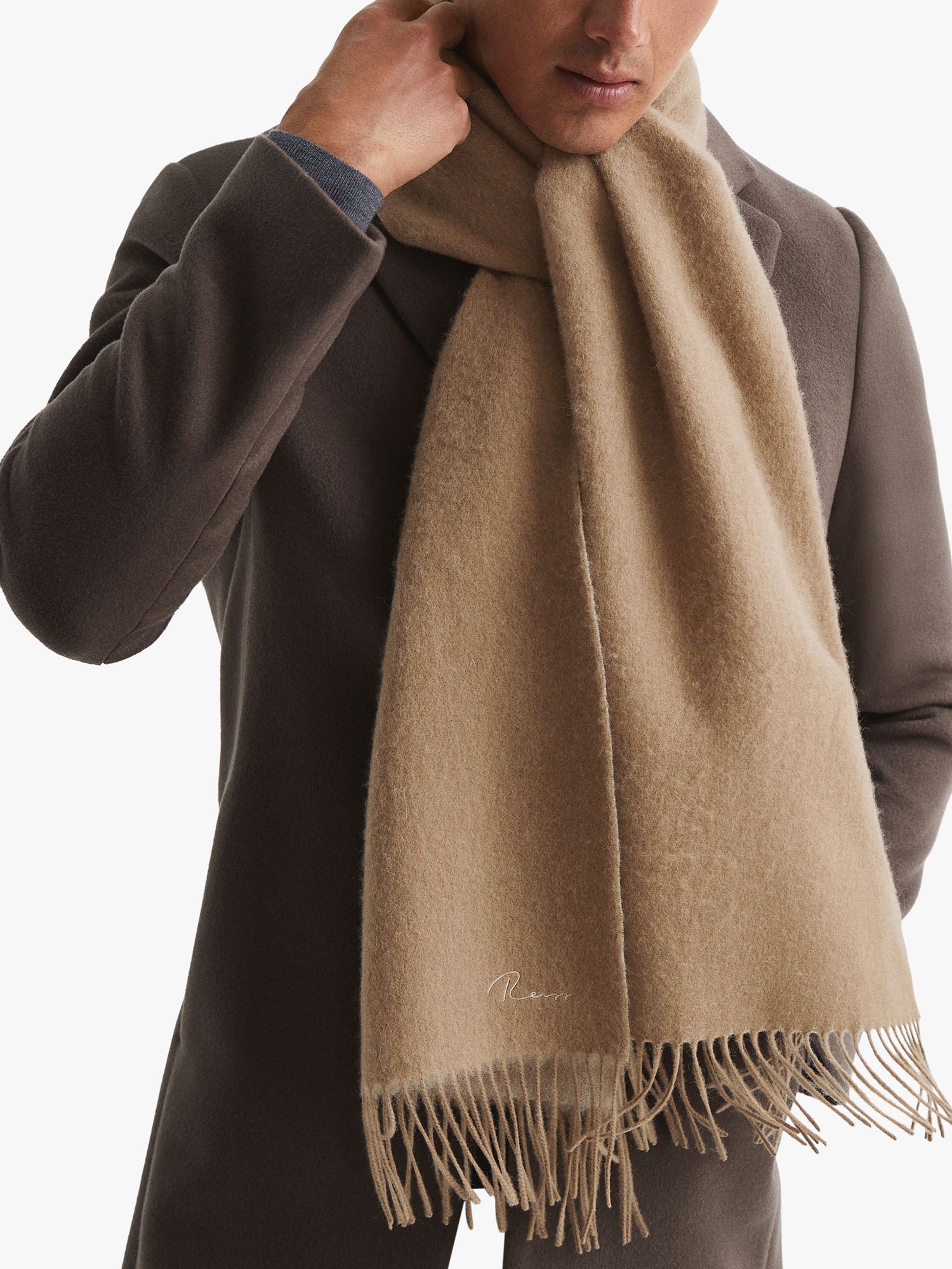 Buy Reiss Picton Cashmere Blend Scarf Online at johnlewis.com
