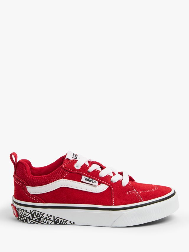 Boys red outlet vans