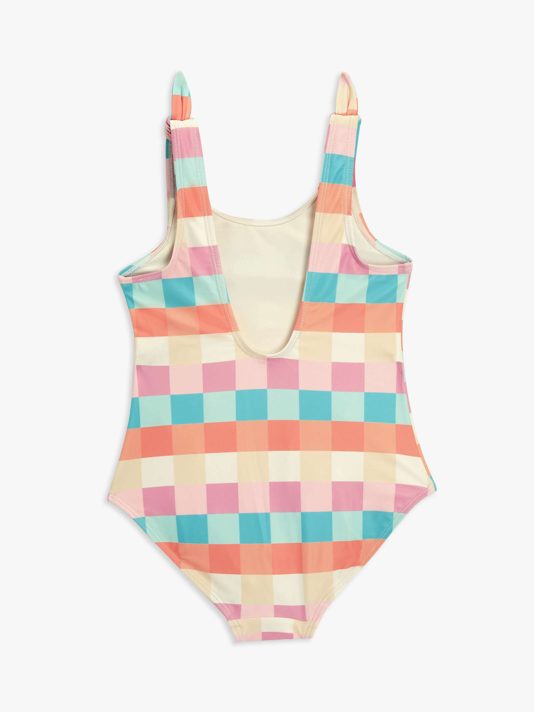 Buy John Lewis ANYDAY Kids' Summer Check Swimsuit, Multi Online at johnlewis.com