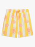 John Lewis ANYDAY Kids' Stripe Sun Swim Shorts, Yellow