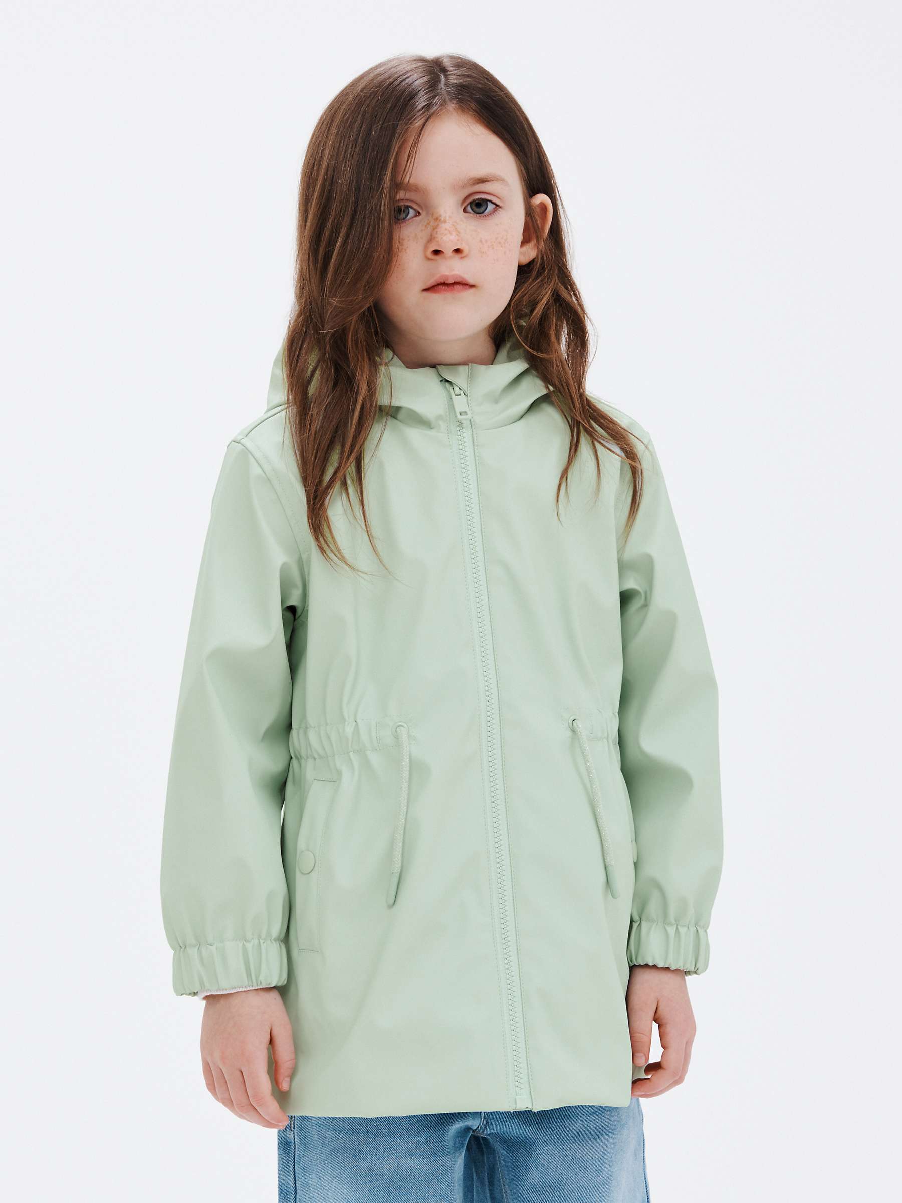 Buy John Lewis Kids' Elderberry Shower Resistant Raincoat Online at johnlewis.com