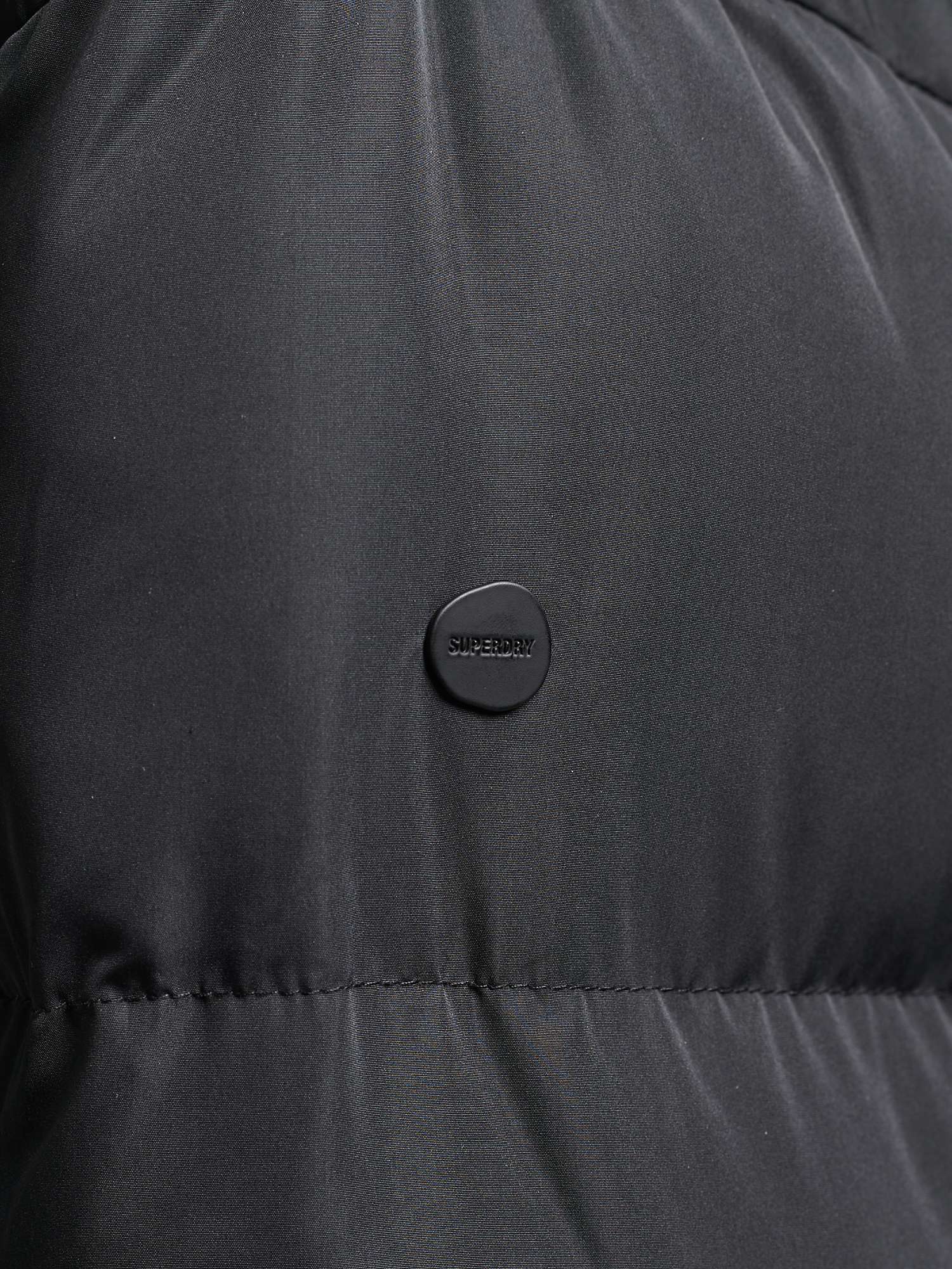 Buy Superdry Hooded Longline Puffer Coat Online at johnlewis.com