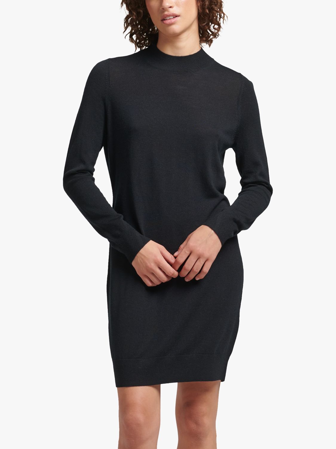 Buy Superdry Merino Wool Long Sleeve Mini Dress Online at johnlewis.com