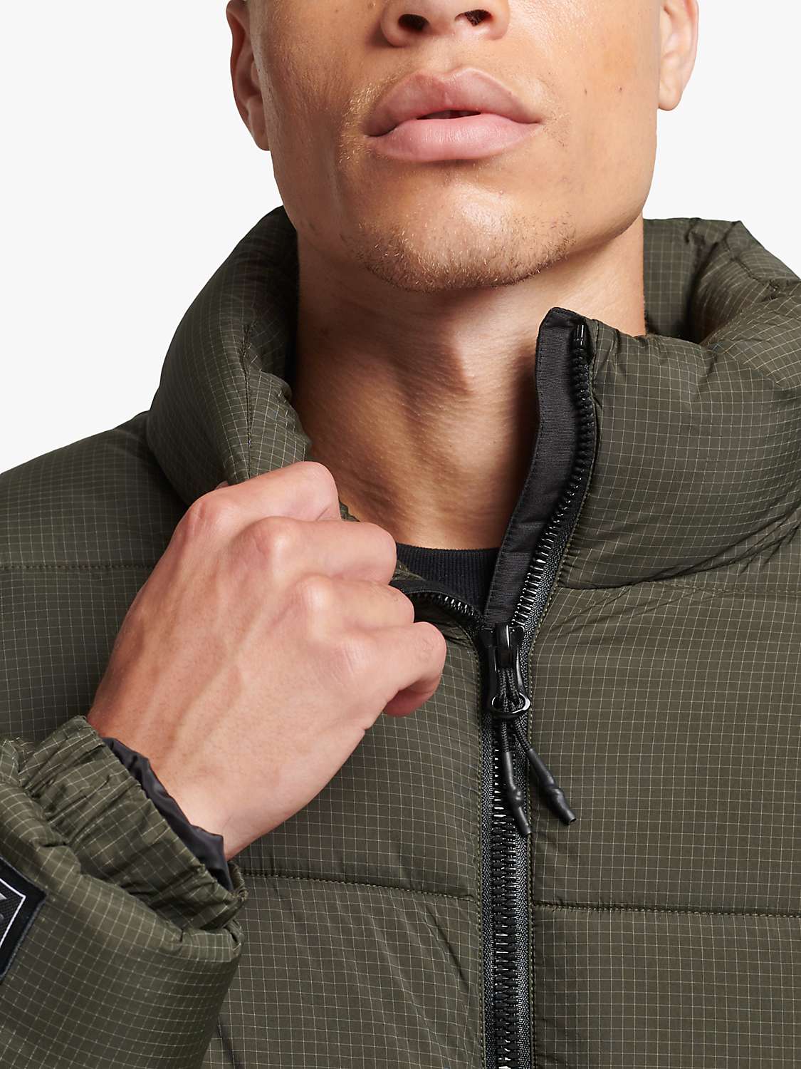 Buy Superdry Non Hooded Sports Puffer Jacket Online at johnlewis.com