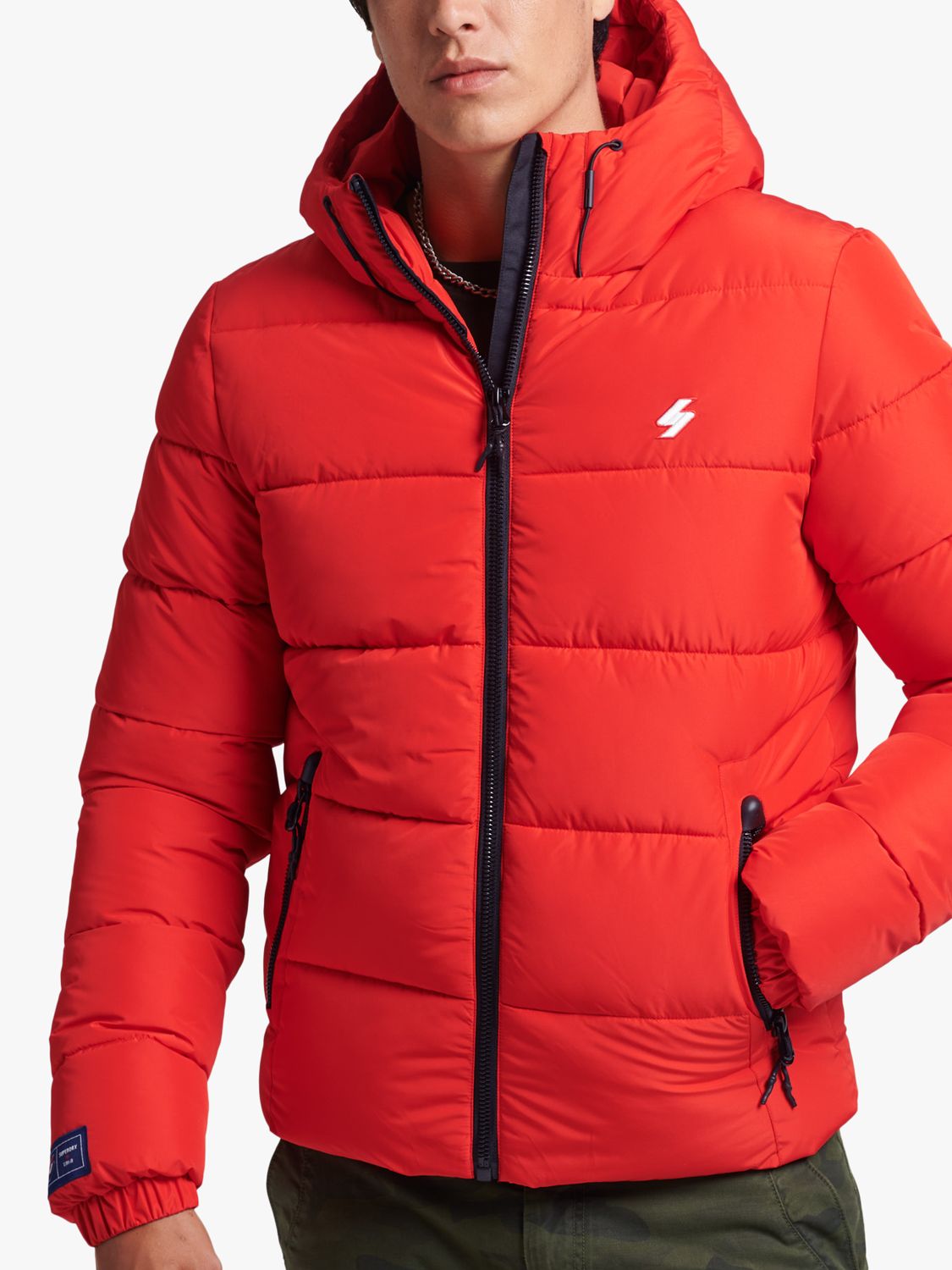 Superdry Sports Hooded Puffer Jacket