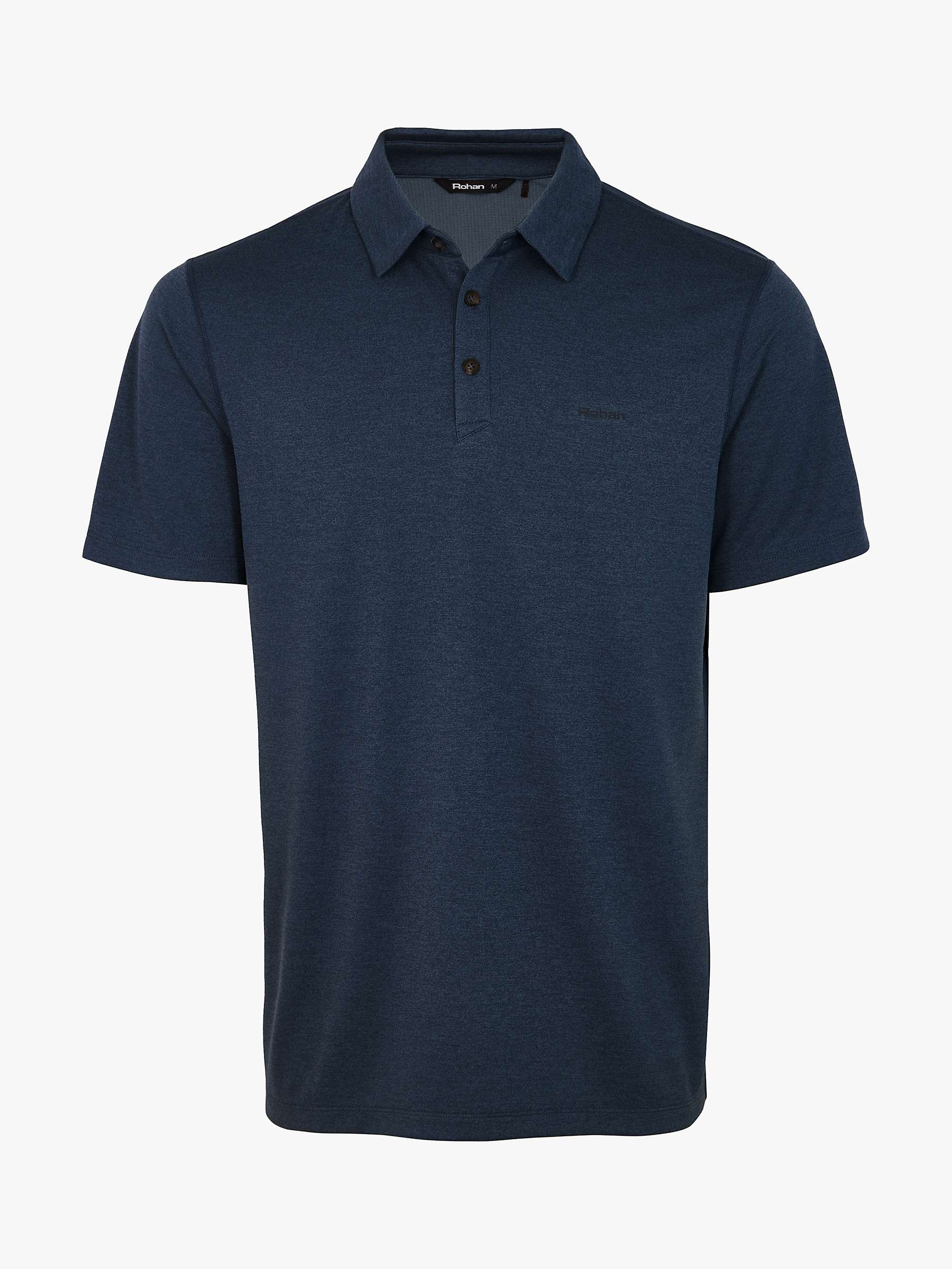 Rohan Dale Short Sleeve Polo Shirt, True Navy at John Lewis & Partners