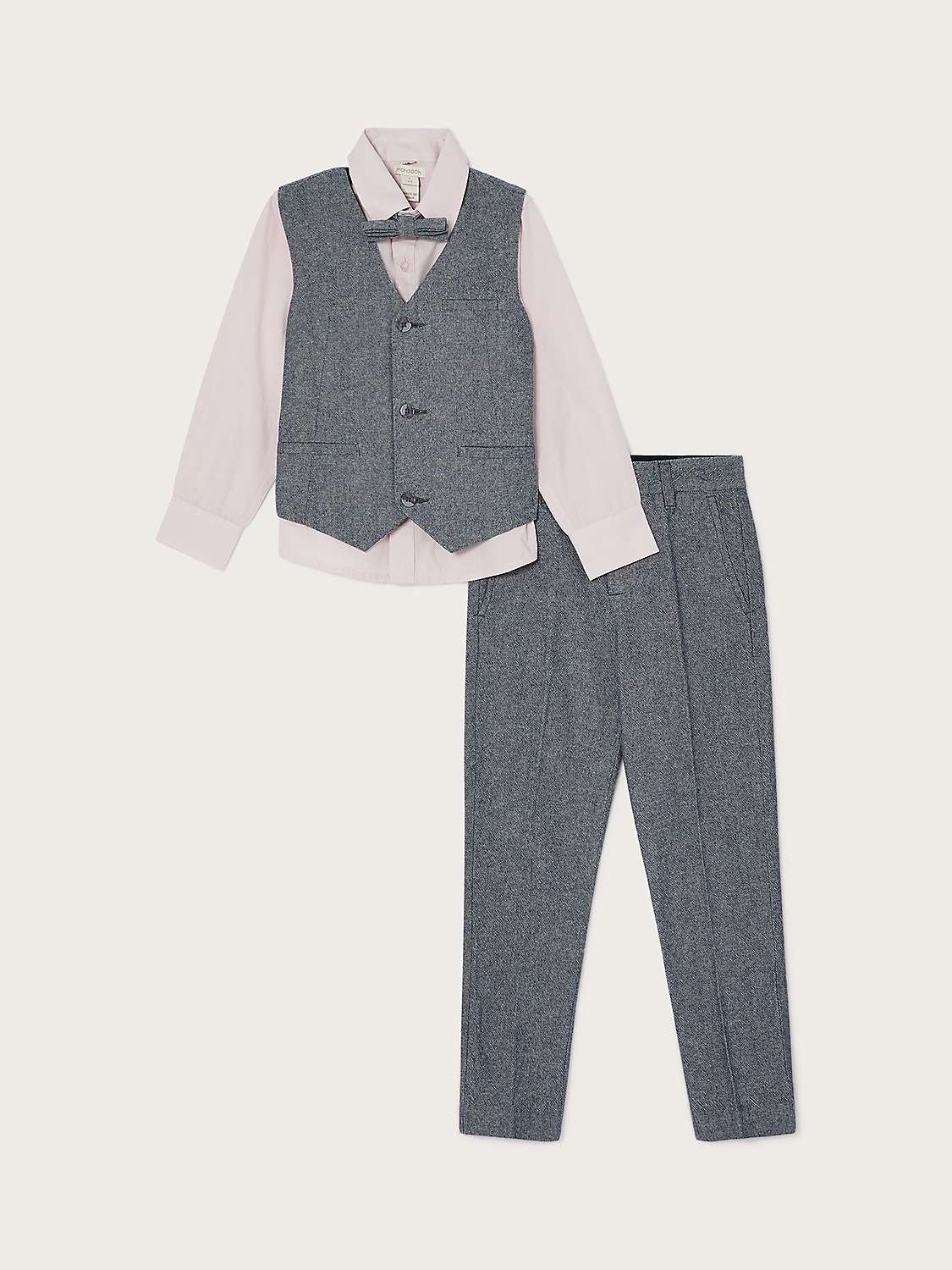 Buy Monsoon Kids' Four Piece Suit, Grey Online at johnlewis.com