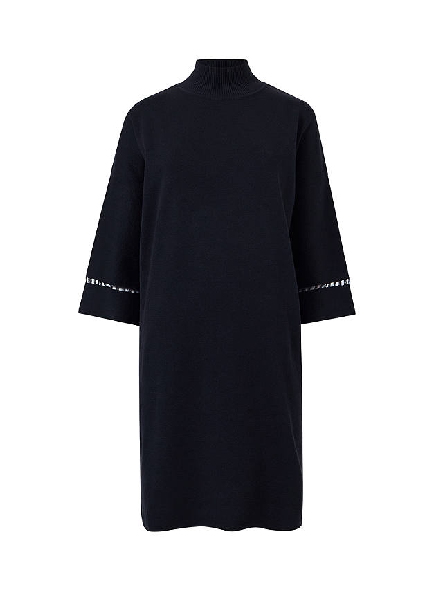 French Connection Mozart Mini Dress, Black at John Lewis & Partners