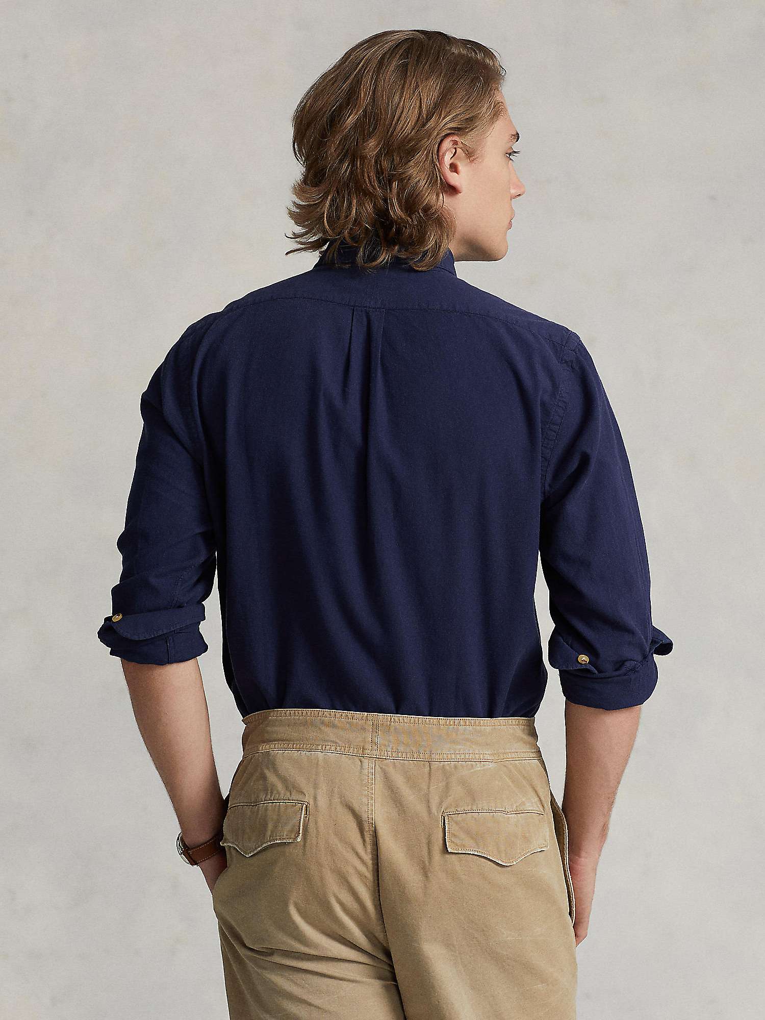 Buy Polo Ralph Lauren Cotton Oxford Slim Fit Shirt Online at johnlewis.com