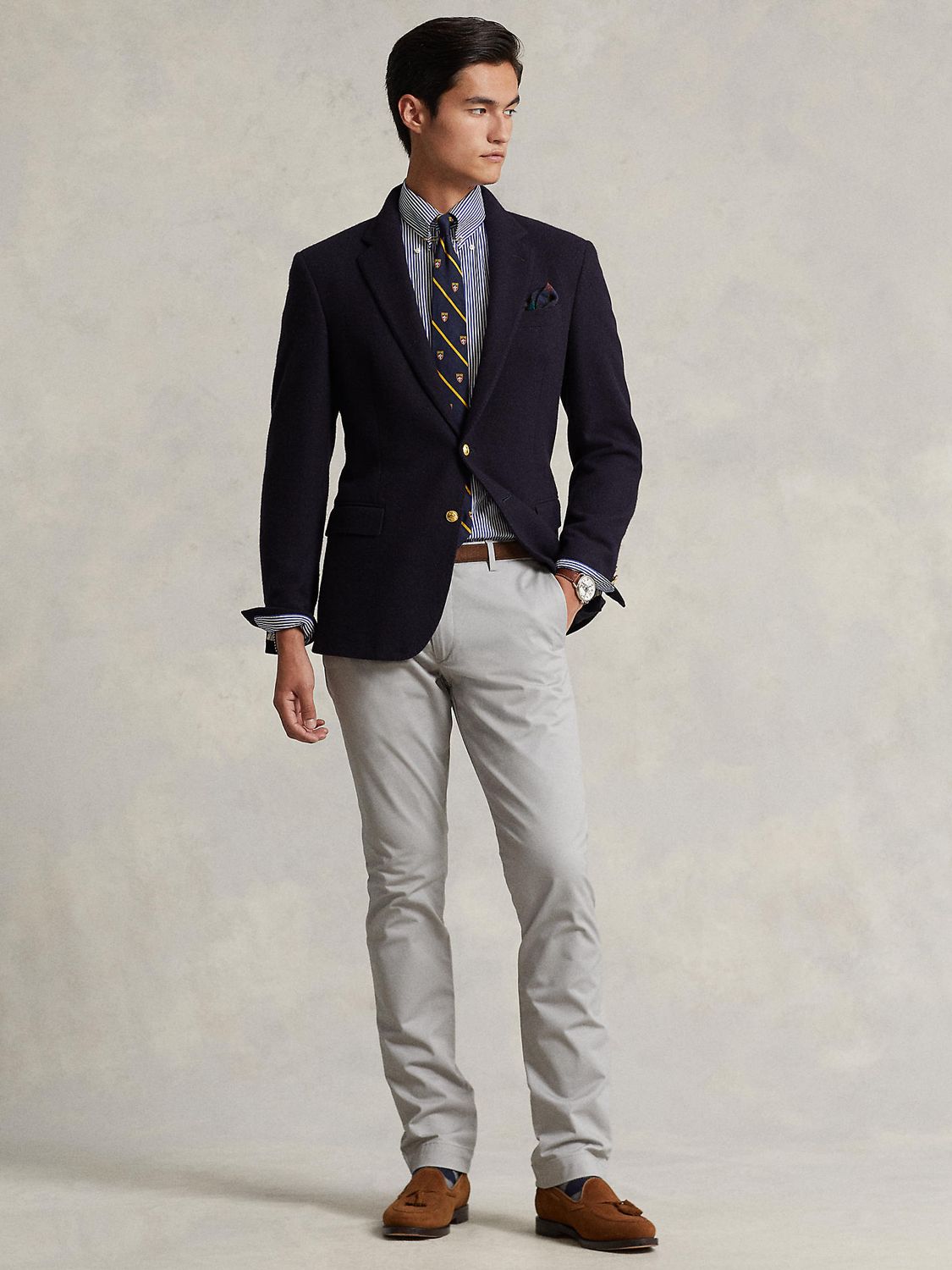Polo Ralph Lauren Slim Fit Flat Front Trousers