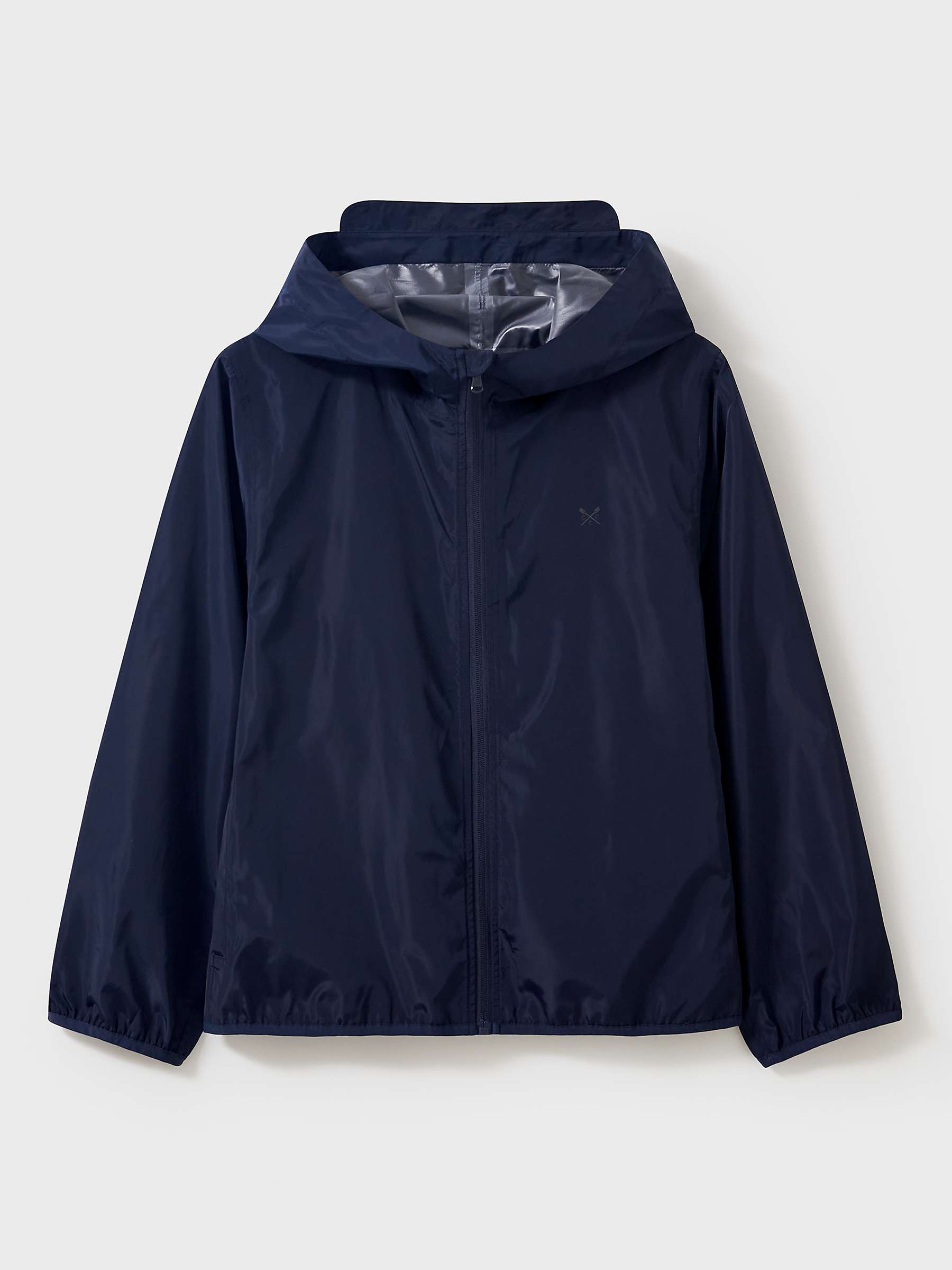 Buy Crew Clothing Kids' Lightweight Waterproof Packable Jacket, Navy Blue Online at johnlewis.com