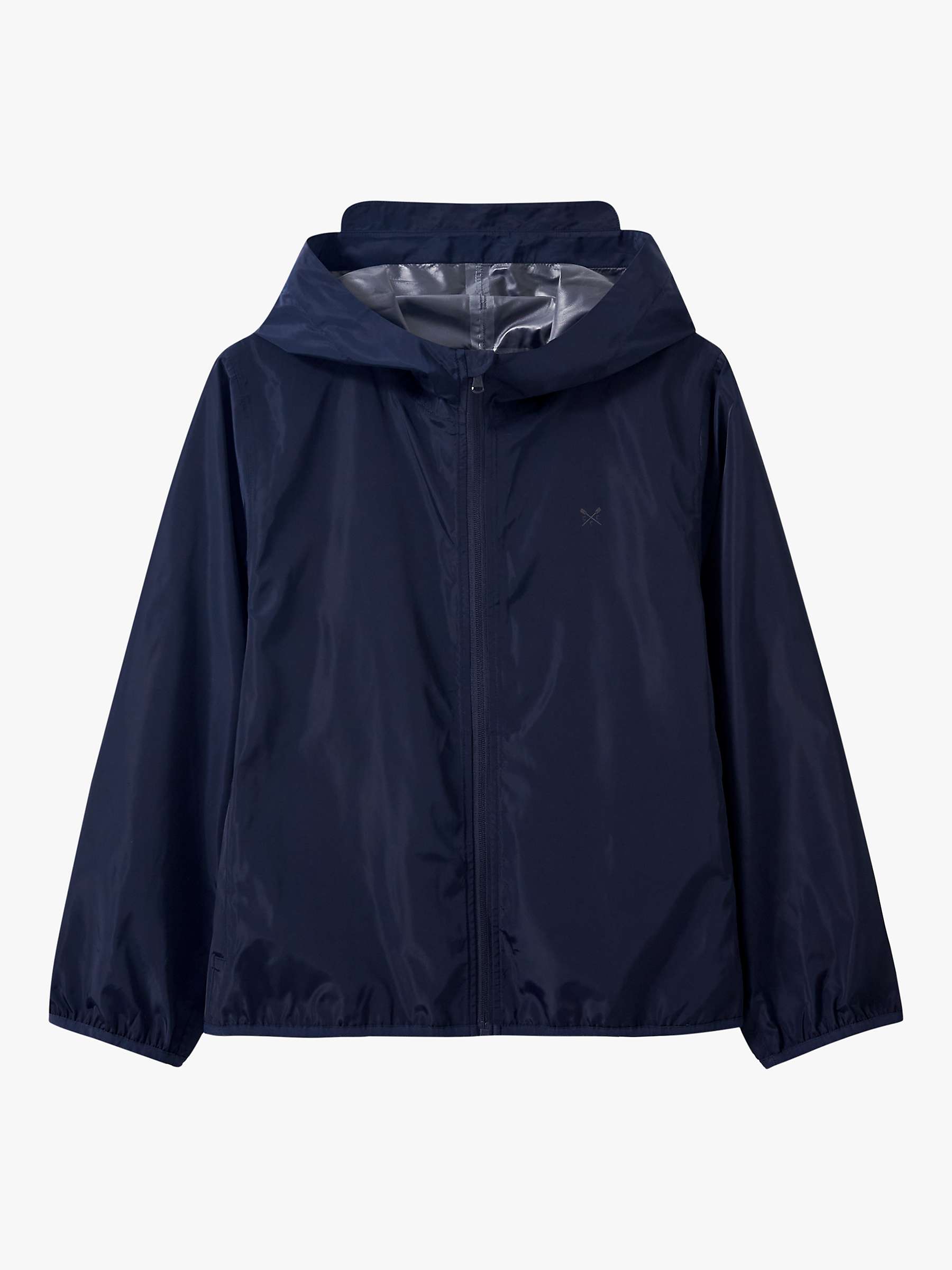 Buy Crew Clothing Kids' Lightweight Waterproof Packable Jacket, Navy Blue Online at johnlewis.com