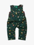 Little Green Radicals Baby Kits Dungarees, Green