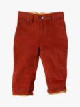 Little Green Radicals Baby Corduroy Jeans, Red
