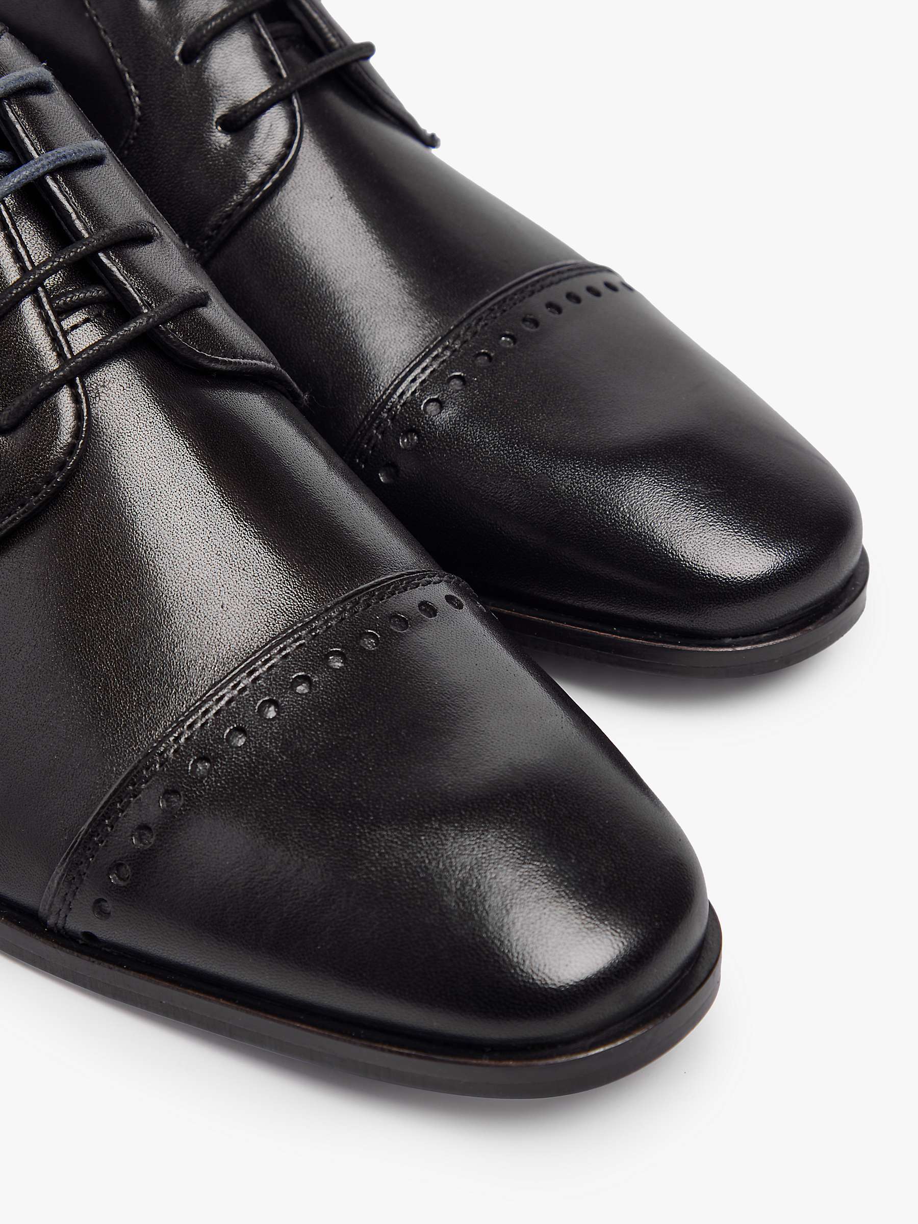 Buy Pod Regus Leather Brogue Detail Shoes Online at johnlewis.com