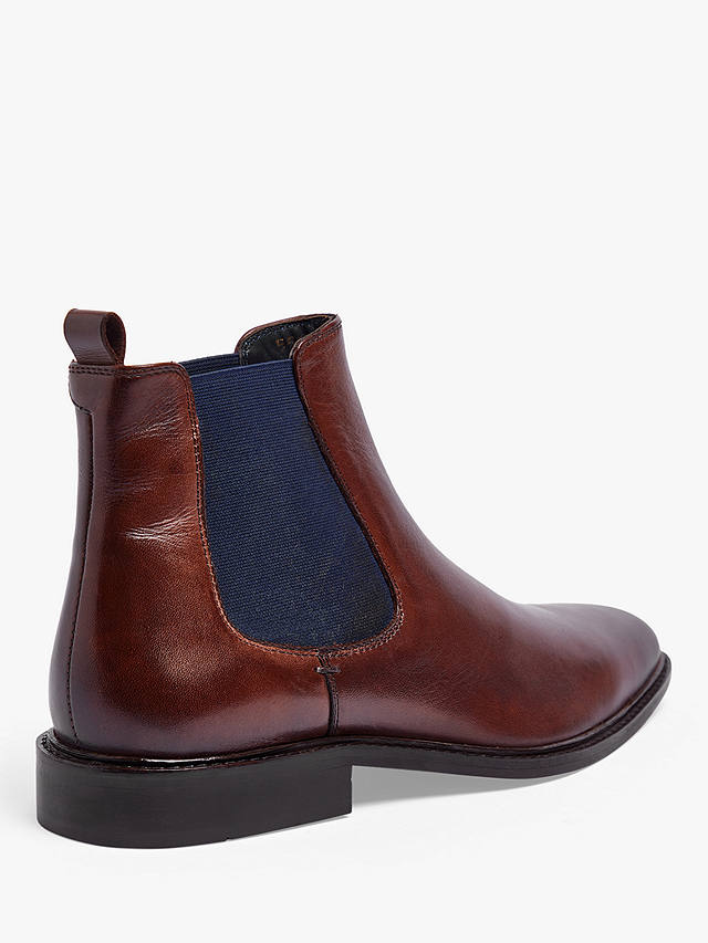Pod Birch Leather Chelsea Boots, Chestnut