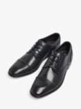 Pod Regus Leather Brogue Detail Shoes, Navy